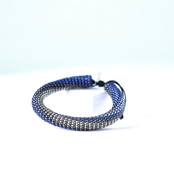 Iterum Women's Bracelet in Contemplative Blue Variation - PORTOMEA JEWELRY - ITERUM COLLECTION