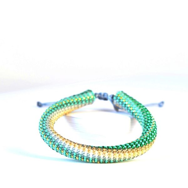 Iterum Women's Bracelet in Joyful Jade Variation - PORTOMEA JEWELRY - ITERUM COLLECTION