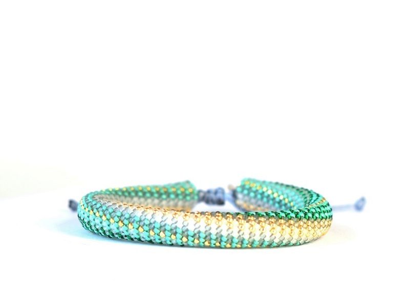 Iterum Women's Bracelet in Joyful Jade Variation - PORTOMEA JEWELRY - ITERUM COLLECTION