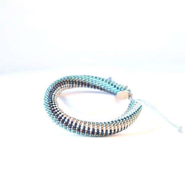 Iterum Women's Bracelet in Open Blues Variation - PORTOMEA JEWELRY - ITERUM COLLECTION