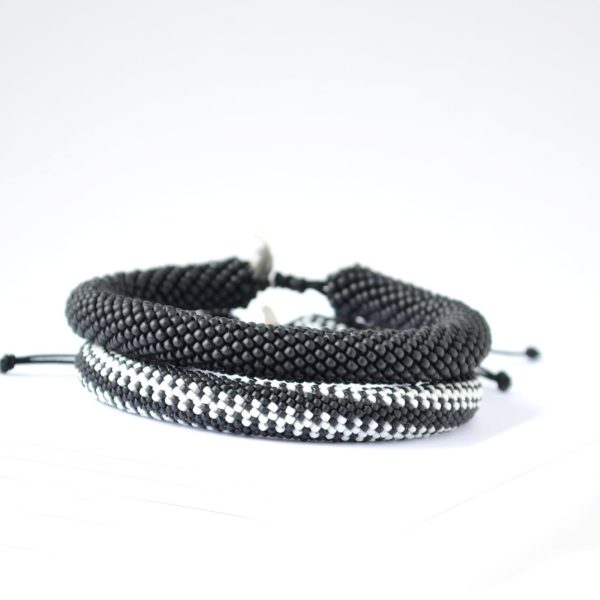 Men's Bangle in Jet PORTOMEA & MEMENTO COLLECTION