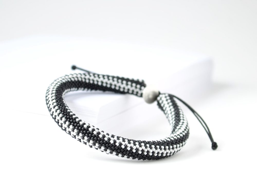 Men's Bangle in Jet PORTOMEA & MEMENTO COLLECTION