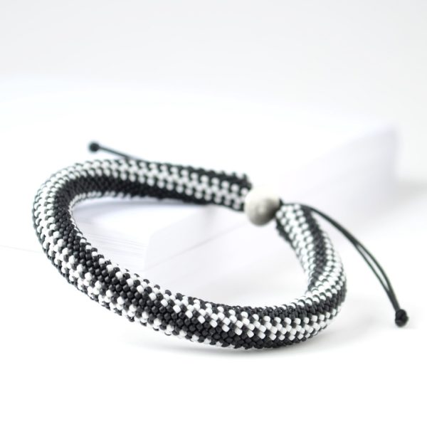 Men's Bangle in Jet PORTOMEA & MEMENTO COLLECTION